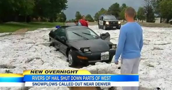 hail aug 23, 2013 Denver, Colorado